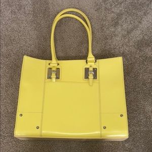 Wilson’s leather yellow purse